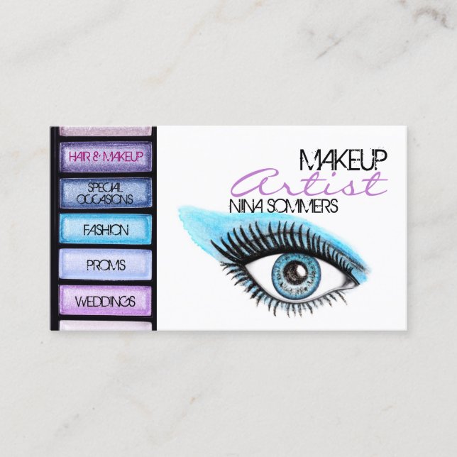 Makeup Artist Business Card (Front)