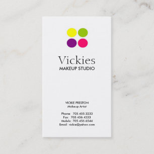 Makeup Artist Business Card