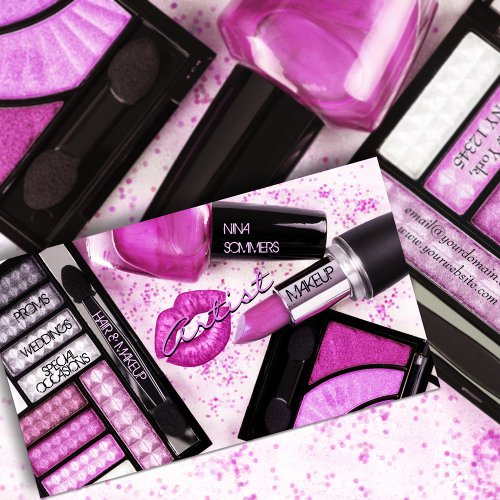 Makeup Artist Business Card