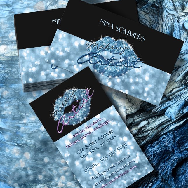 Makeup Artist Business Card (Creator Uploaded)