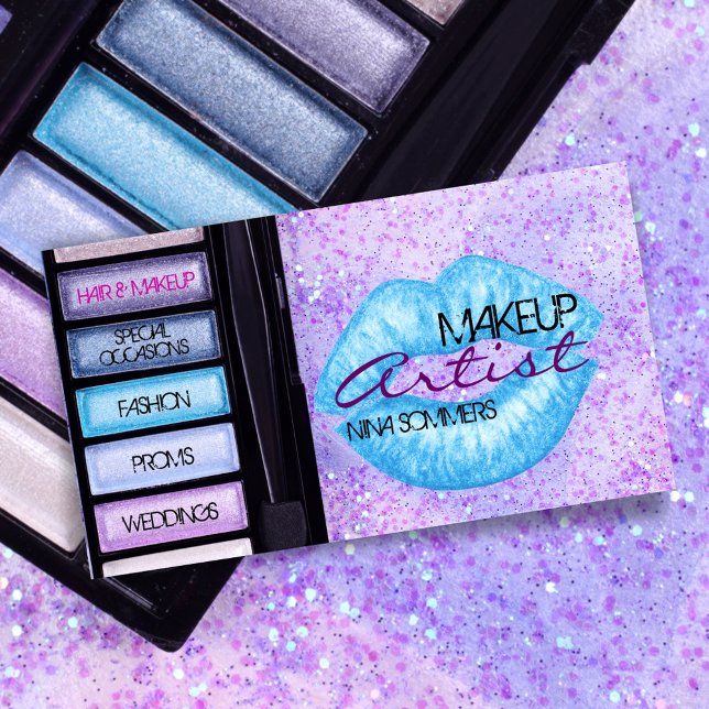 Makeup Artist Business Card (Creator Uploaded)