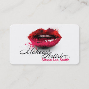 Makeup Artist Business Card