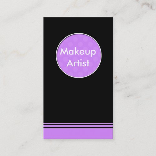 Makeup Artist Business Cards