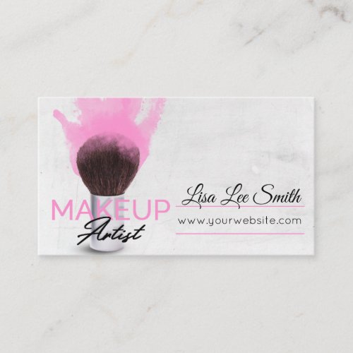 Makeup Artist Business Card