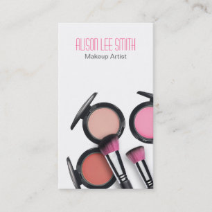 Makeup Artist business card