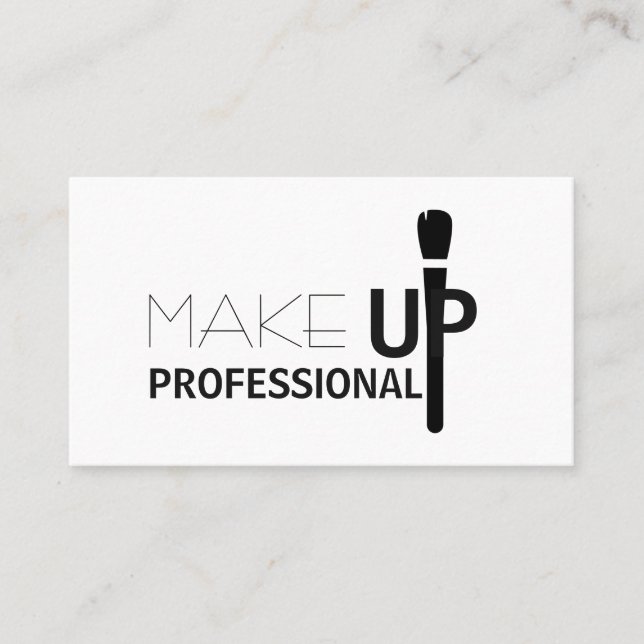  MAKEUP ARTIST BUSINESS CARD (Front)
