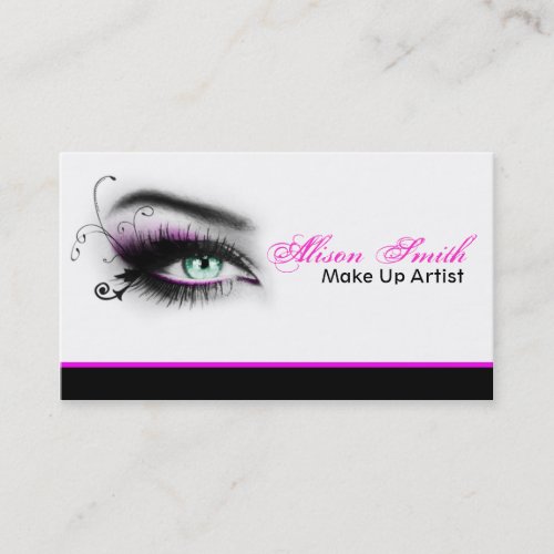 MakeUp artist business card