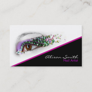 Makeup artist business card