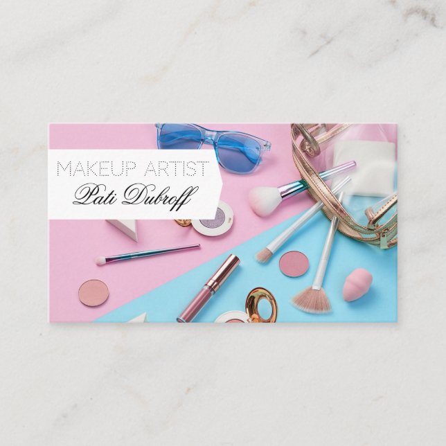Makeup Artist Business Card (Front)
