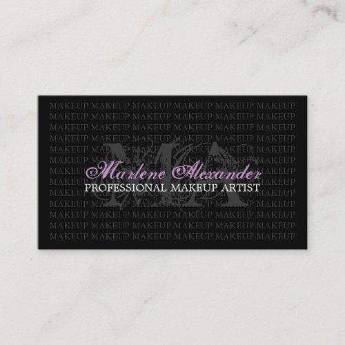 MAKEUP ARTIST BUSINESS CARD