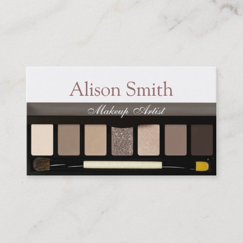 Makeup Artist business card