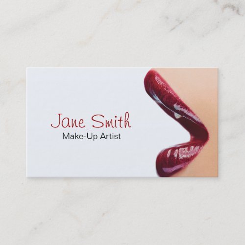 Makeup Artist Business Card
