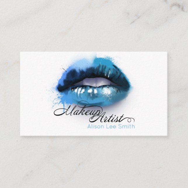 Makeup Artist Business Card (Front)