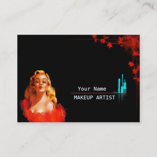 MakeUp Artist - Business card large