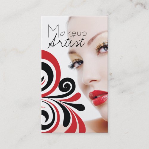 Makeup Artist Business Card Template