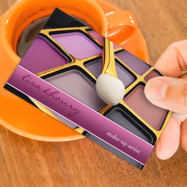 Makeup Artist Business Card Template (Creator Uploaded)