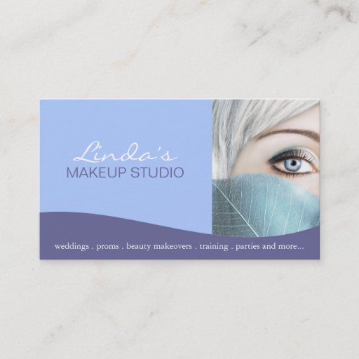 Customizable Makeup Artist ~ Business Card Template