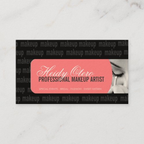 Makeup Artist Business Cards