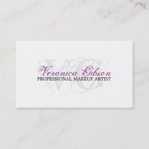MAKEUP ARTIST BUSINESS CARDS