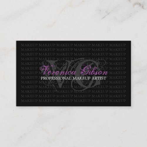 Makeup Artist Business Cards