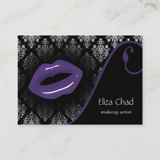 Customizable Makeup artist Business Cards