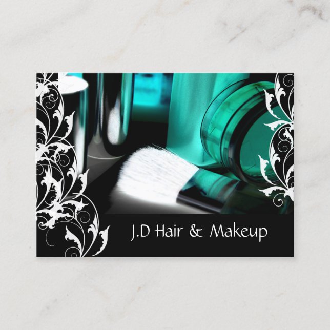 Makeup artist Business Cards (Front)