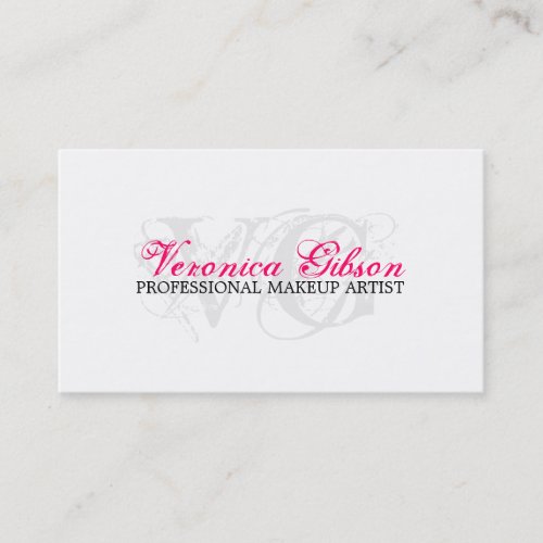MAKEUP ARTIST BUSINESS CARDS