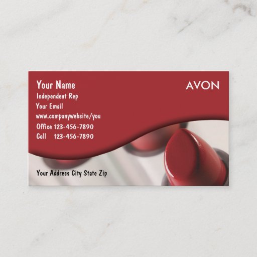 Customizable Makeup Artist Business Cards