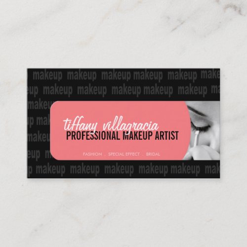 Makeup Artist Business Cards