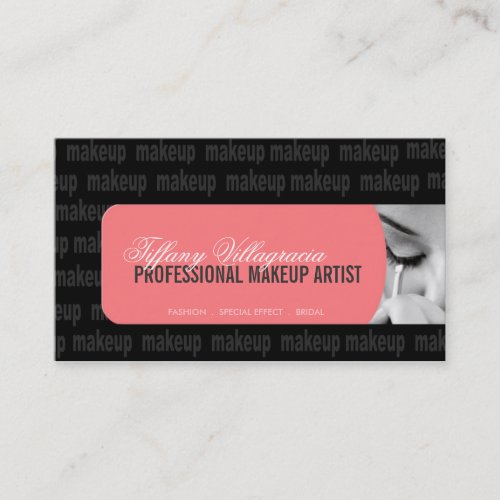 Makeup Artist Business Cards