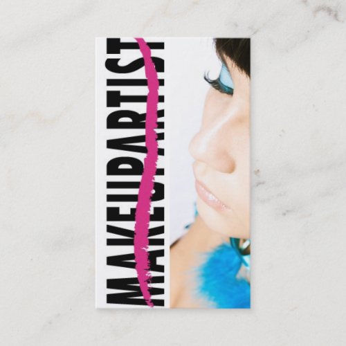 Makeup Artist Business Cards
