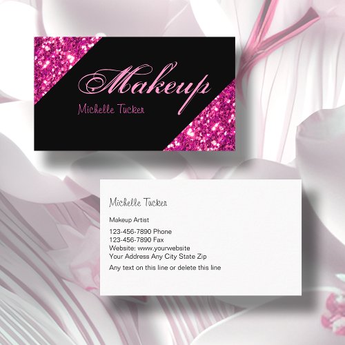 Makeup Artist Business Cards