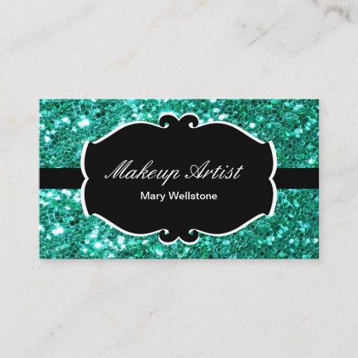 Customizable Makeup Artist Business Cards