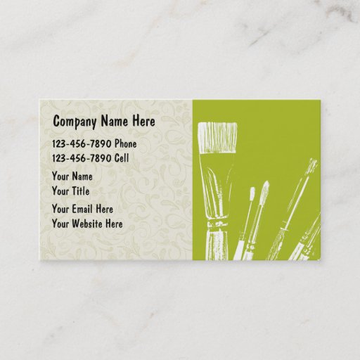 Customizable Makeup Artist Business Cards