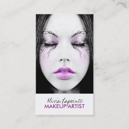 Makeup Artist Business Cards