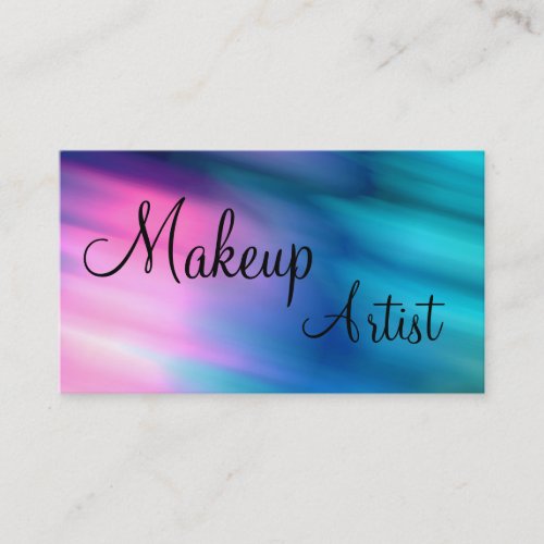 Makeup Artist Business Cards
