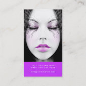 Makeup Artist Business Cards (Back)