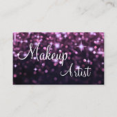 Makeup Artist Business Cards (Front)