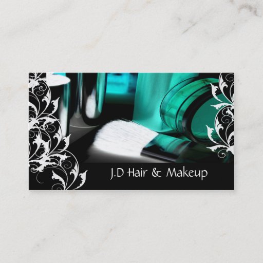 Customizable Makeup artist Business Cards