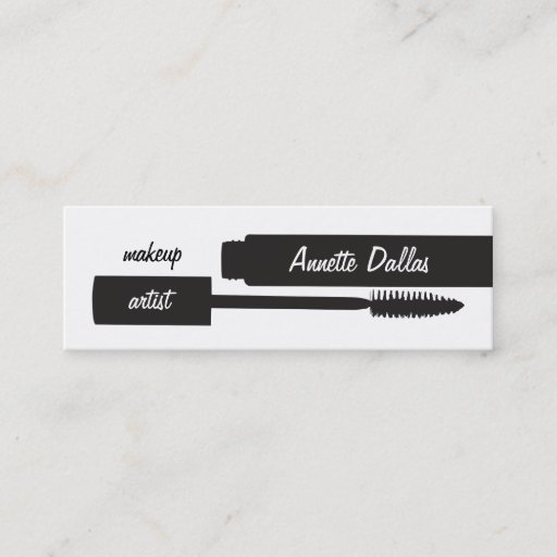 Customizable Makeup artist business cards