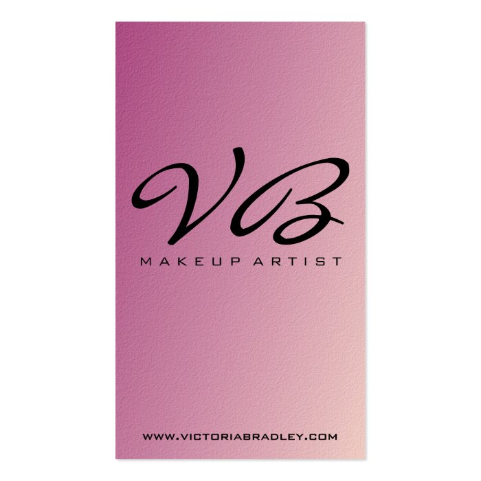 Makeup Artist   Business Cards