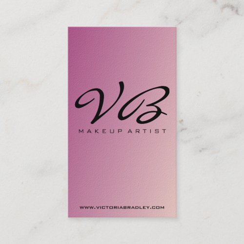 Makeup Artist - Business Cards