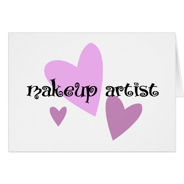 Makeup Artist Cards (Front Horizontal)