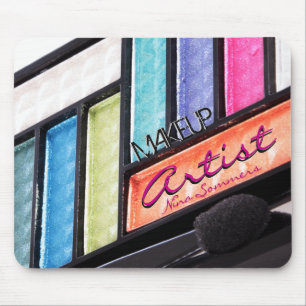 Makeup Artist Colorful Eyeshadow Palette Mouse Pad