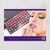 Makeup Artist Comp Card (Back)