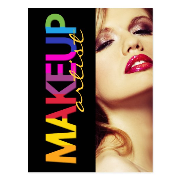 Composite cards for makeup artist