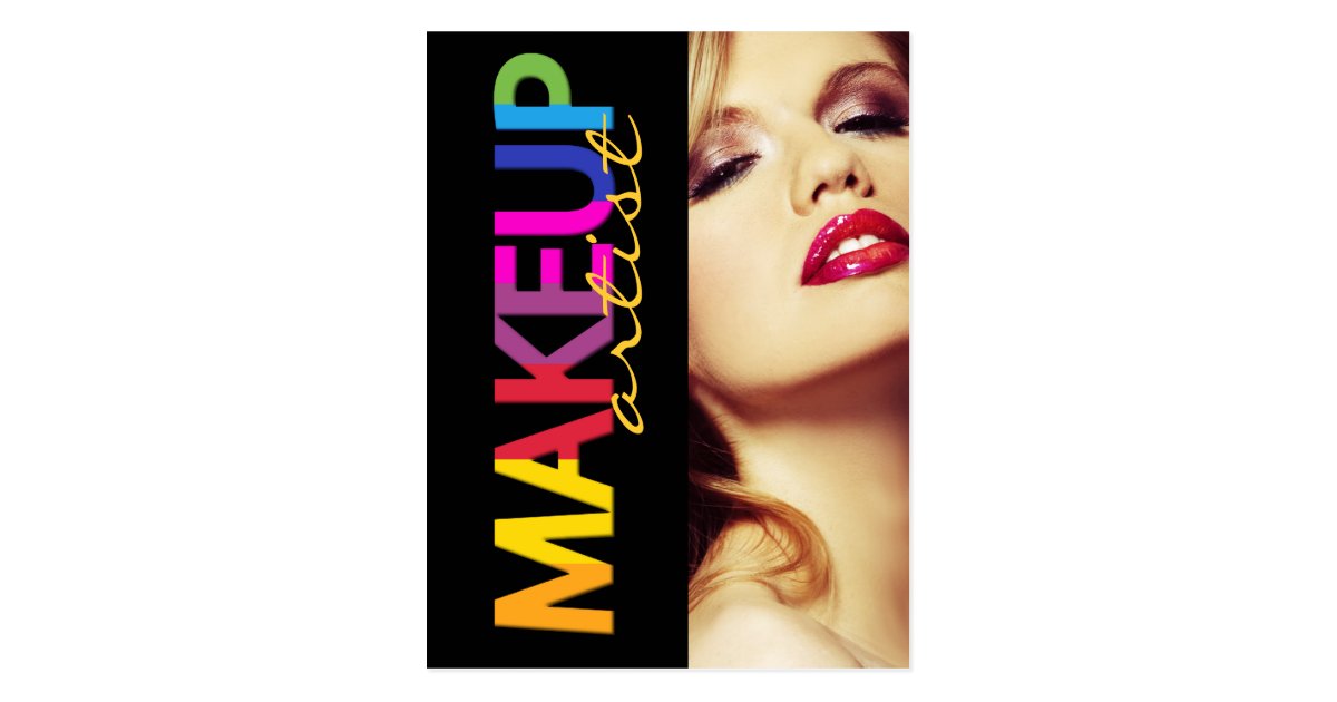 Makeup Artist Comp Card
