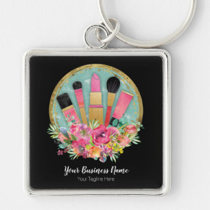 Makeup Artist Cosmetologist Beautician Pro Stylist Keychain