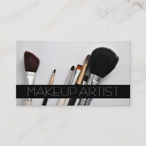 Customizable Makeup Artist, Cosmetologist, Beauty, Salon Business Card Templates