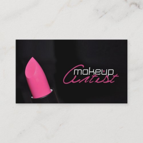 Makeup Artist Cosmetologist Cosmetology Beauty Business Card